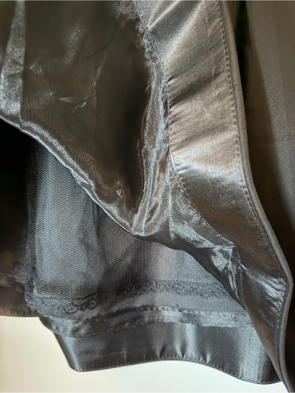 White House Black Market Black Maxi Pleated Evening Skirt - Picture 9 of 11